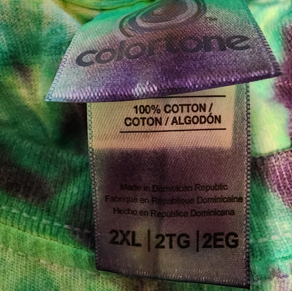 2X Professionally Tie-Dyed Shirt - Picture 3 of 3